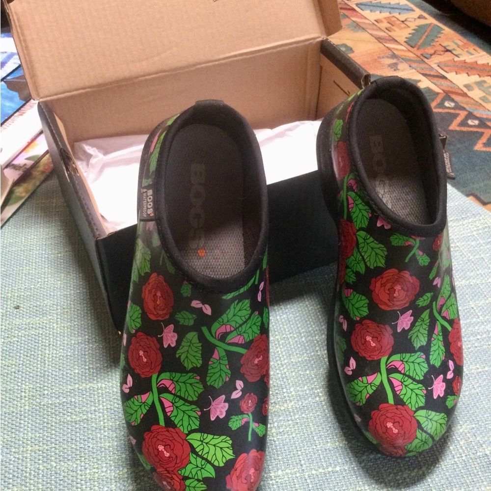 Bogs Floral Garden Clogs
